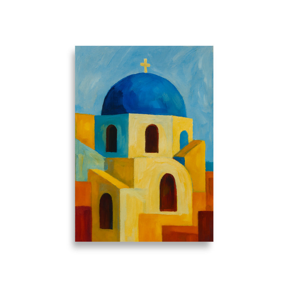 Echoes of Santorini Poster Wall Art -RKM Inspiration - 27251878