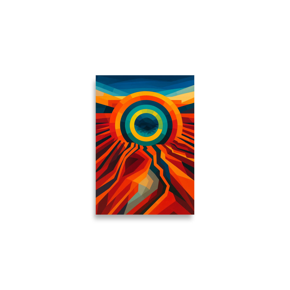 Transform Your Space with Thermal Pulse Poster Wall Art -RKM Inspiration - 37541213
