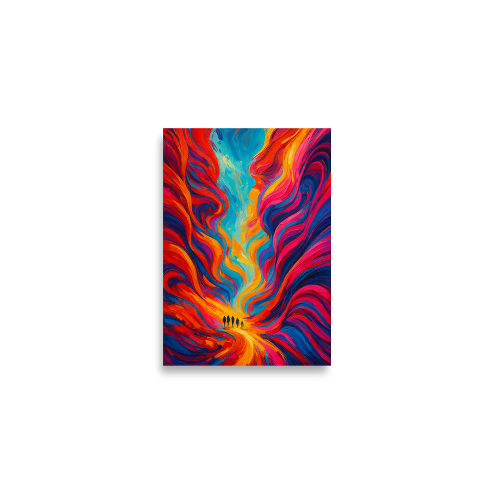 Whispers of the Canyon Flame Poster Wall Art -RKM Inspiration - 16242860