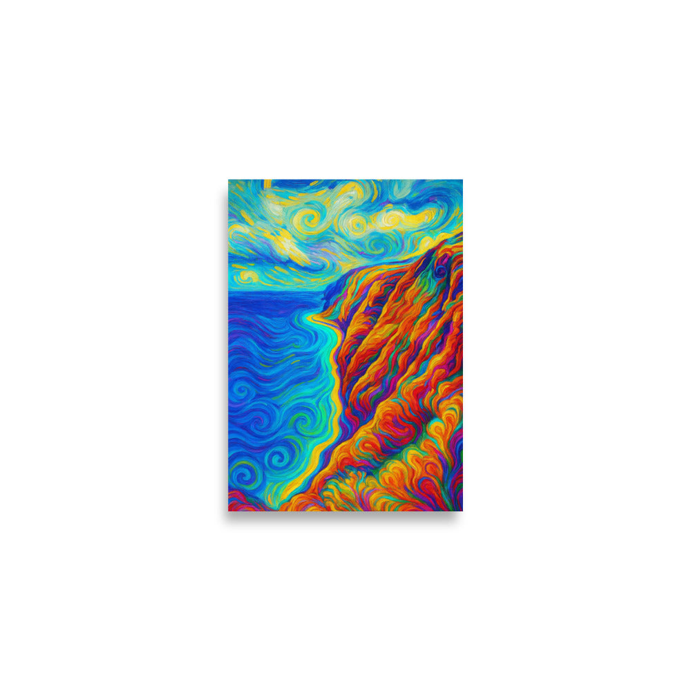Euphoria of the Edge Poster Wall Art -RKM Inspiration - 23531705