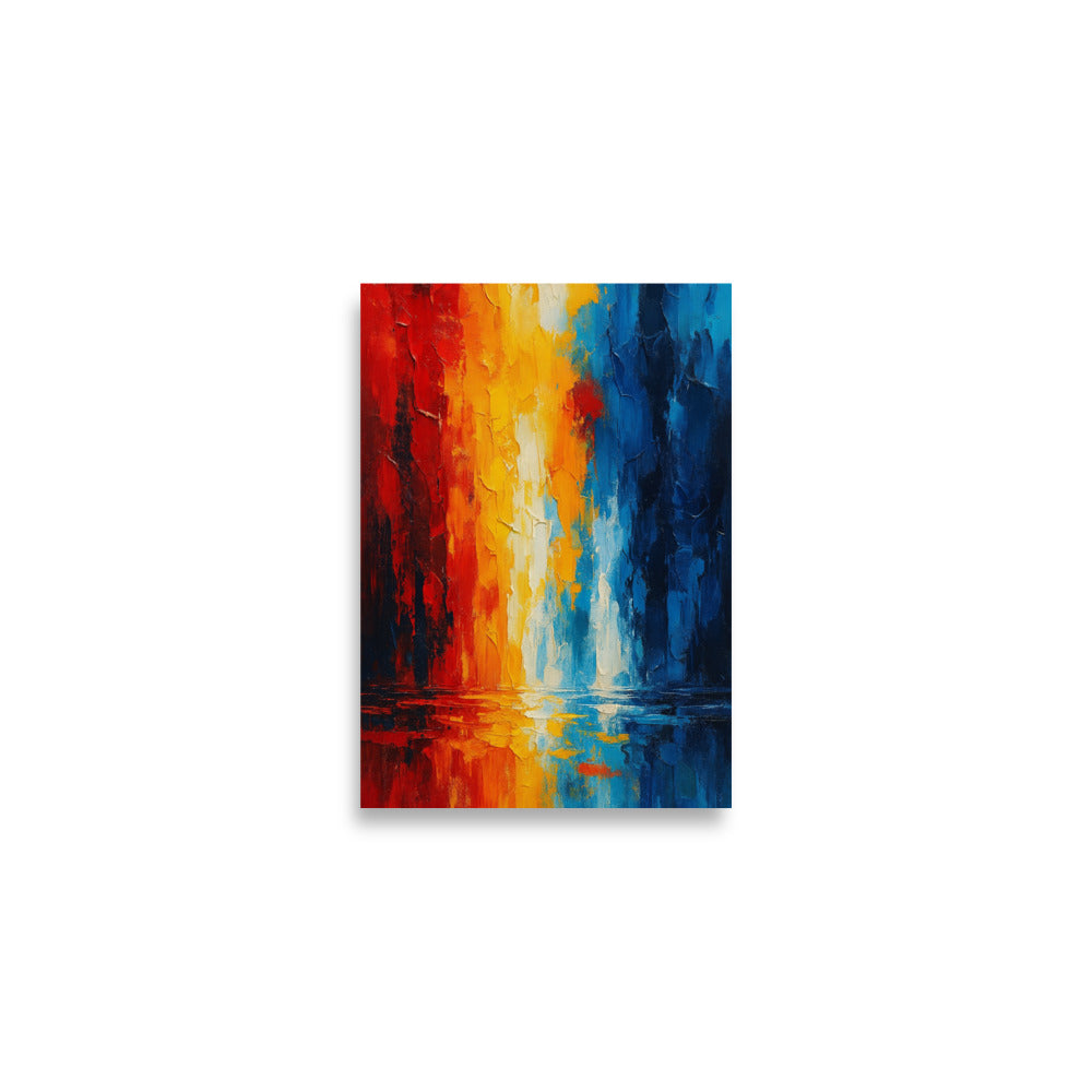 Echoes of Autumn Reflections Poster Wall Art -RKM Inspiration - 5679383