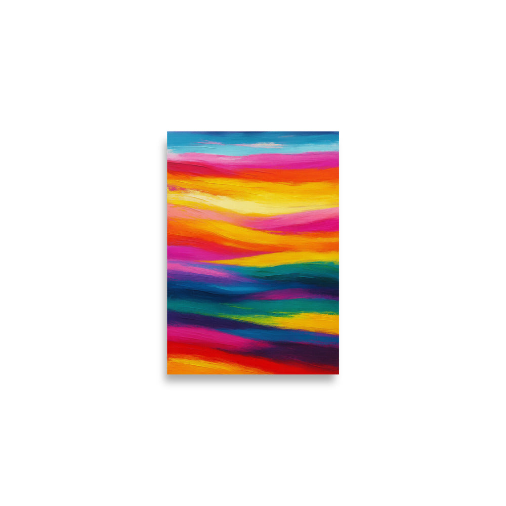 Symphony of Color Fields Poster Wall Art -RKM Inspiration - 47600051