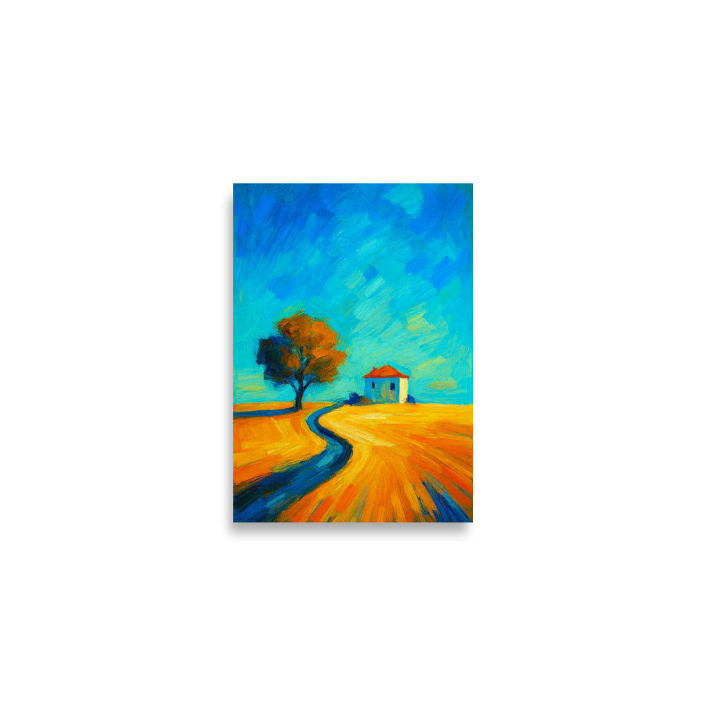 Solitude in Gold Poster Wall Art -RKM Inspiration - 89186405