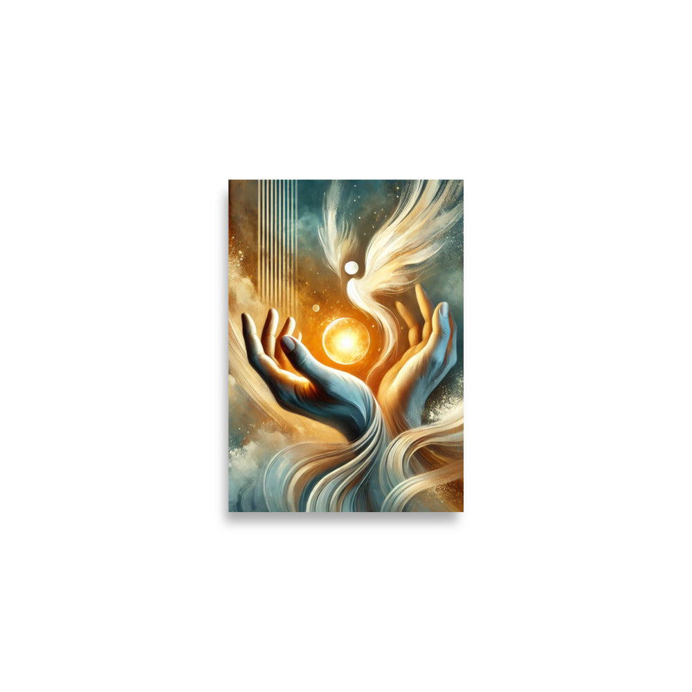 Celestial Harmony Poster Wall Art -RKM Inspiration - 90415242