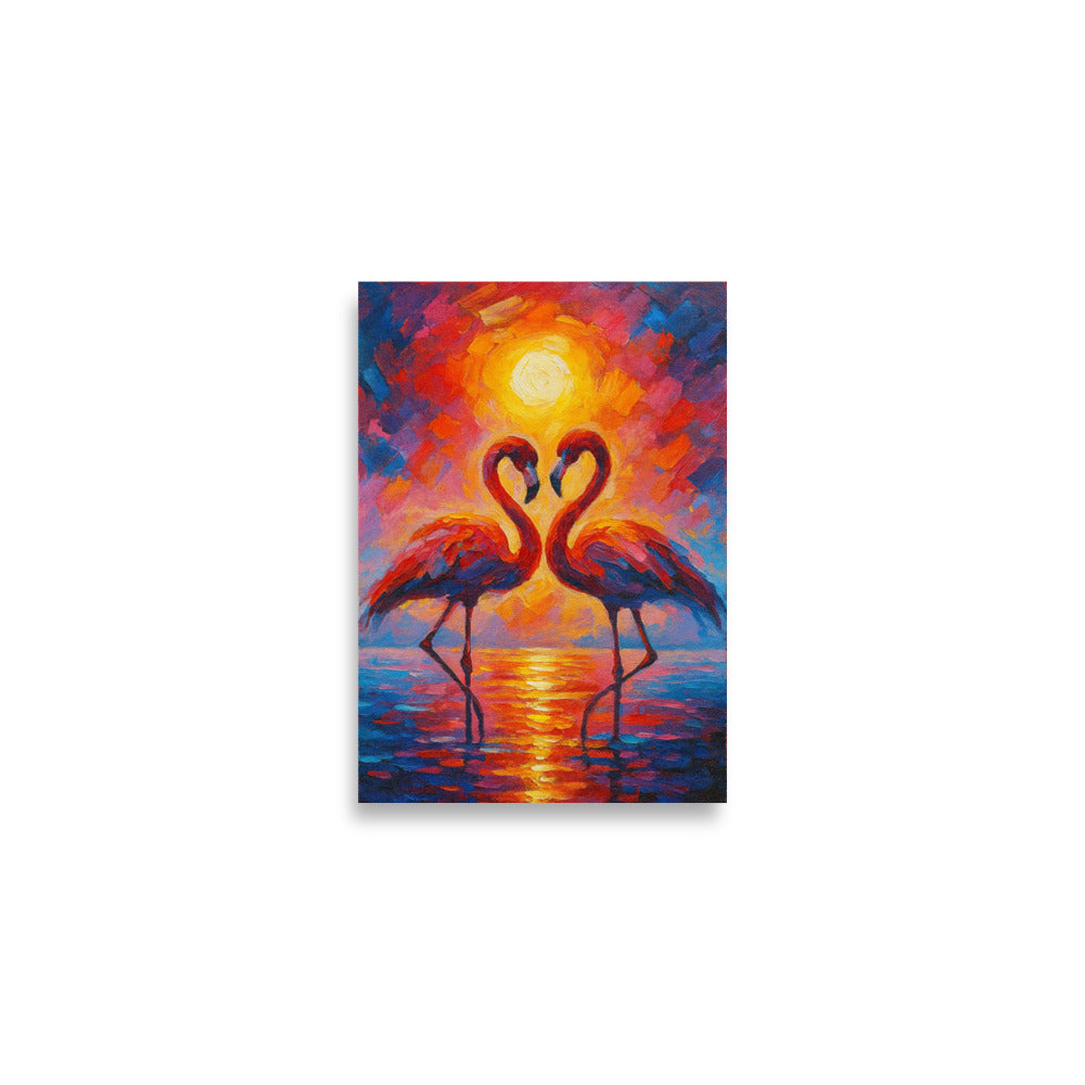 Love in Crimson Light - Wall Art Poster - RKM Inspiration  - 6674862