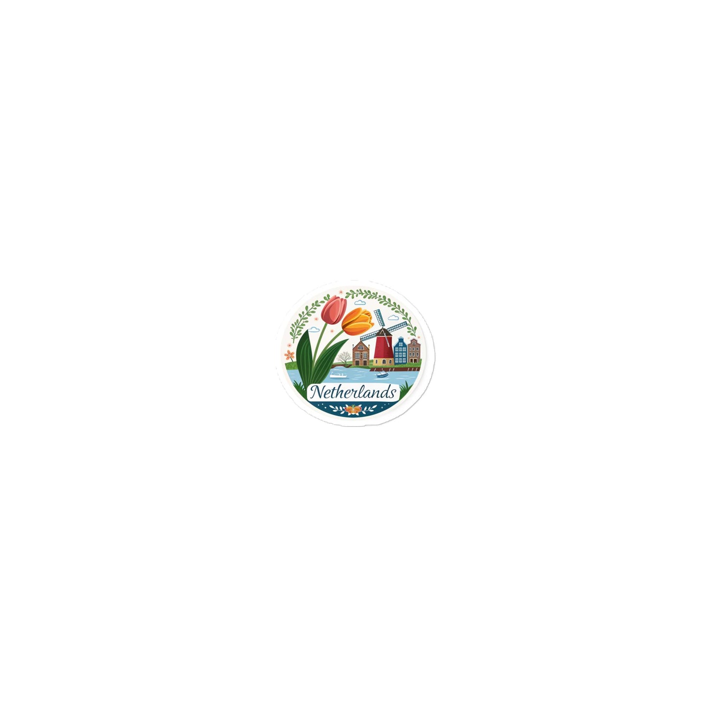 Durable Netherlands Car Sticker - Easy Bubble-Free Application -RKM Inspiration - 16903437