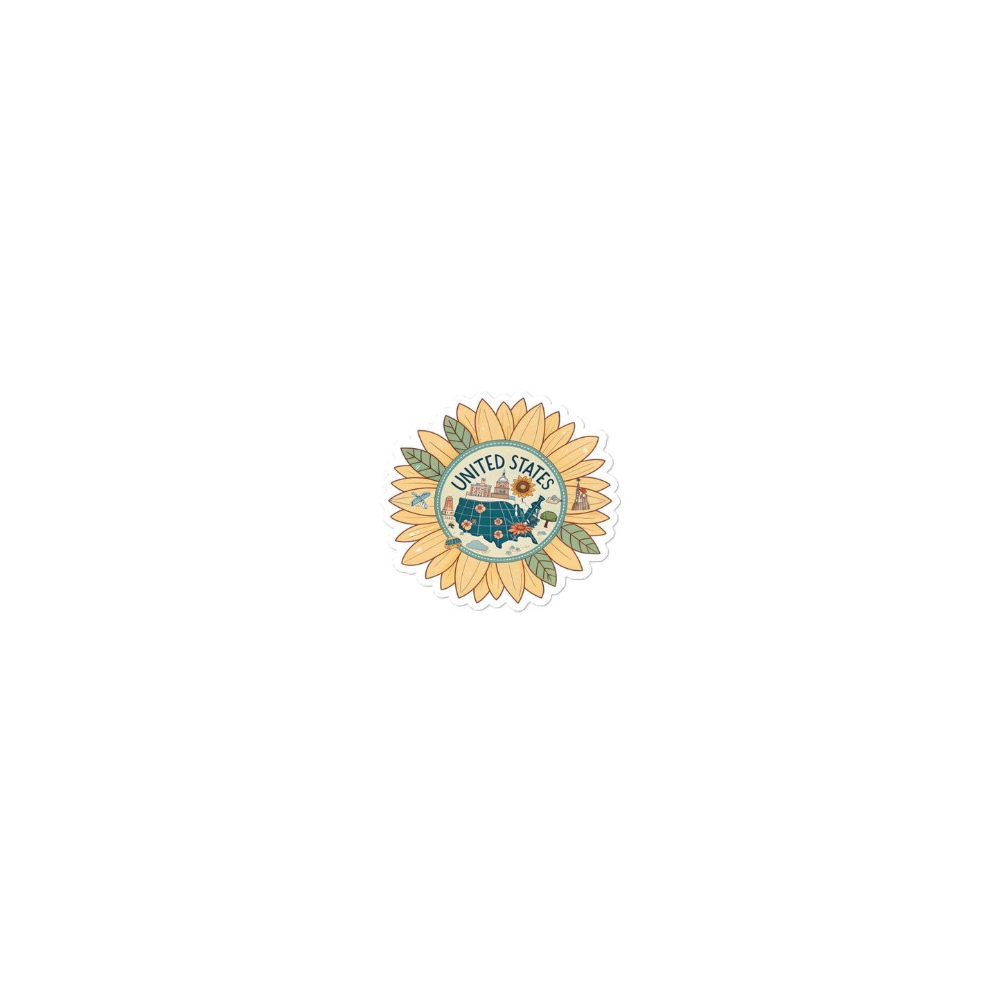 Durable USA Car Sticker - Easy Bubble-Free Application -RKM Inspiration - 66754358