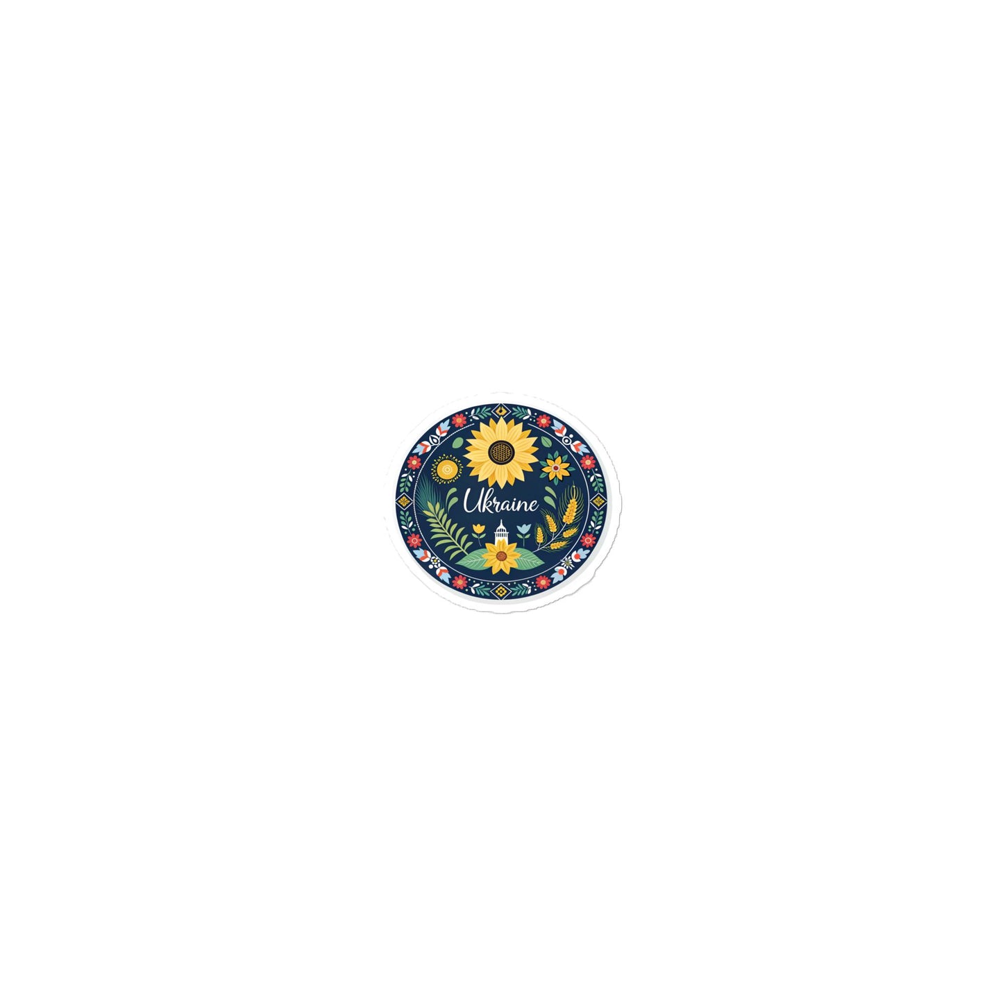 Ukraine Car Sticker: Durable Vinyl, Bubble-Free Application -RKM Inspiration - 27937375
