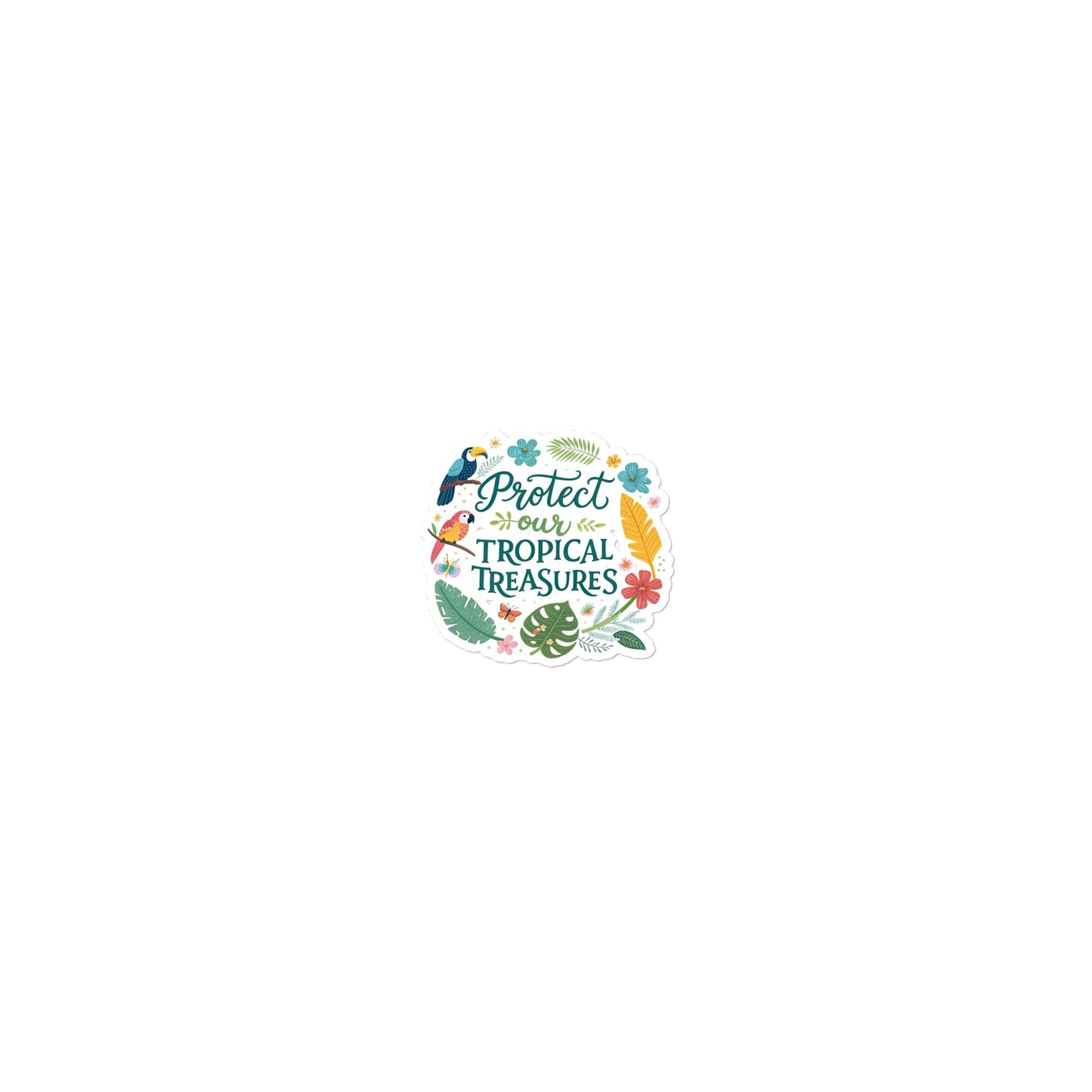 Protect Tropical Treasures - Car sticker -RKM Inspiration - 20093757
