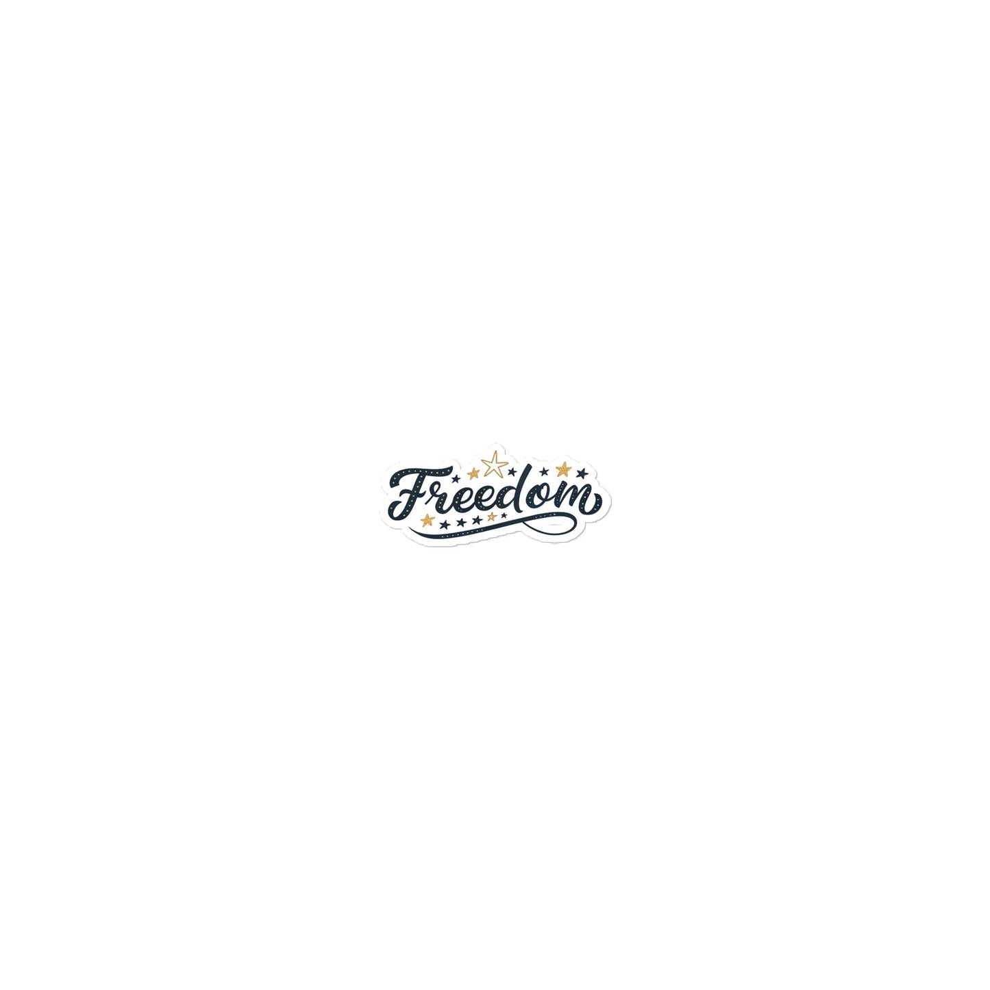 Freedom Car Sticker - Durable, Easy Application, Bubble-Free Design -RKM Inspiration - 86958507