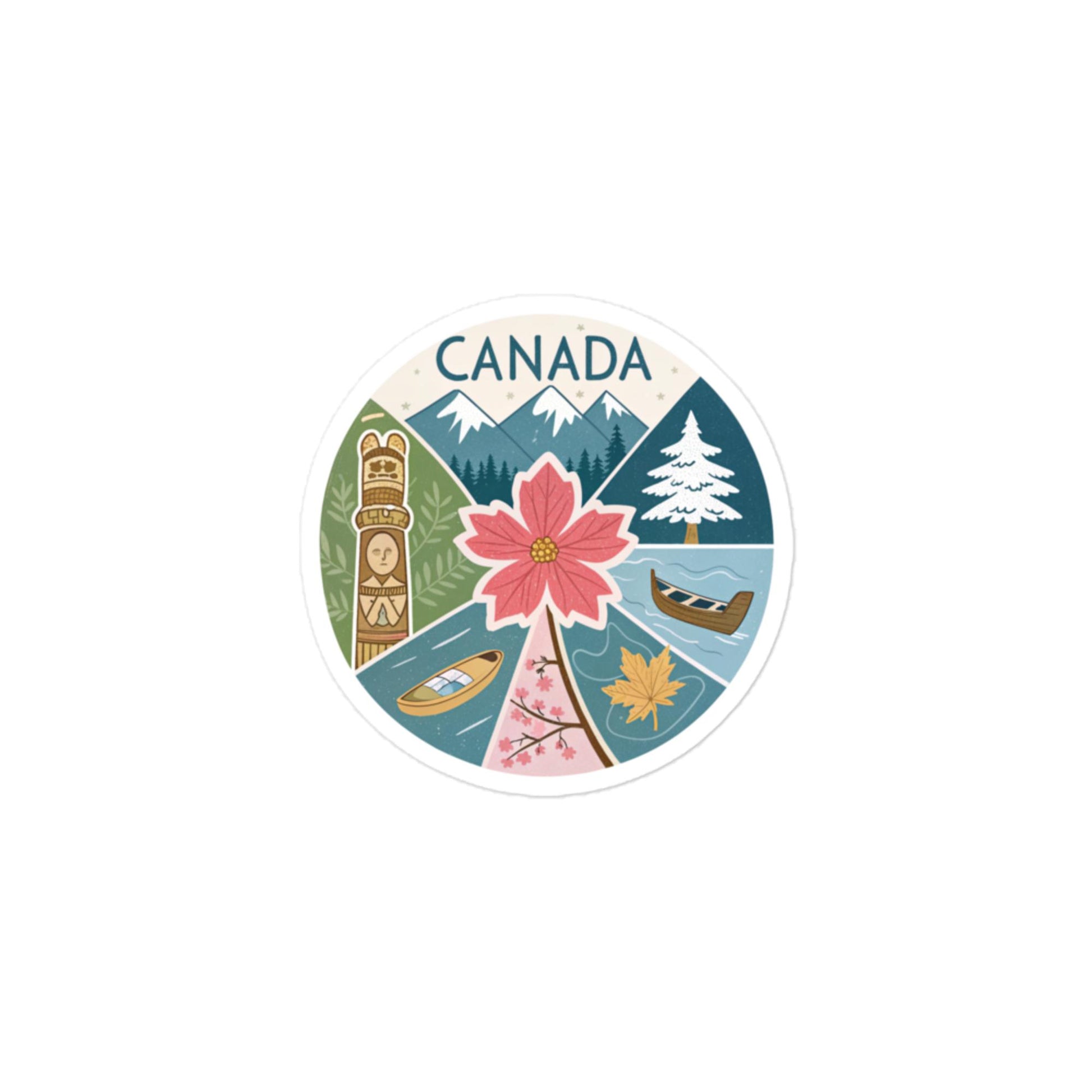 Bubble-Free Canada Car Stickers - Durable Vinyl, Easy Application -RKM Inspiration - 58261346
