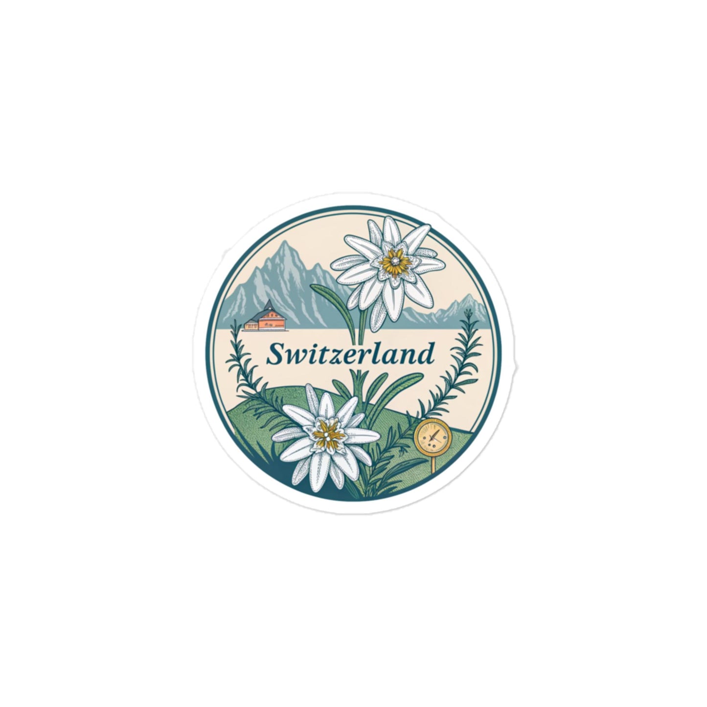 Switzerland Car Sticker: Durable, Bubble-Free Vinyl for Any Surface -RKM Inspiration - 25582476