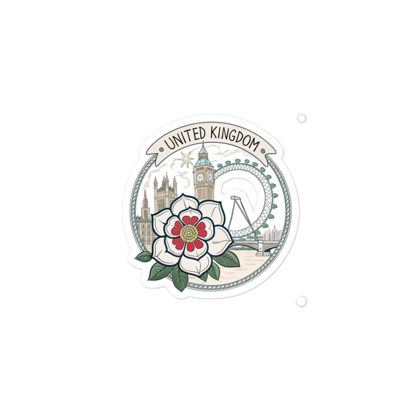 UK Car Sticker: Durable, Bubble-Free Vinyl with Fast Application -RKM Inspiration - 78484354