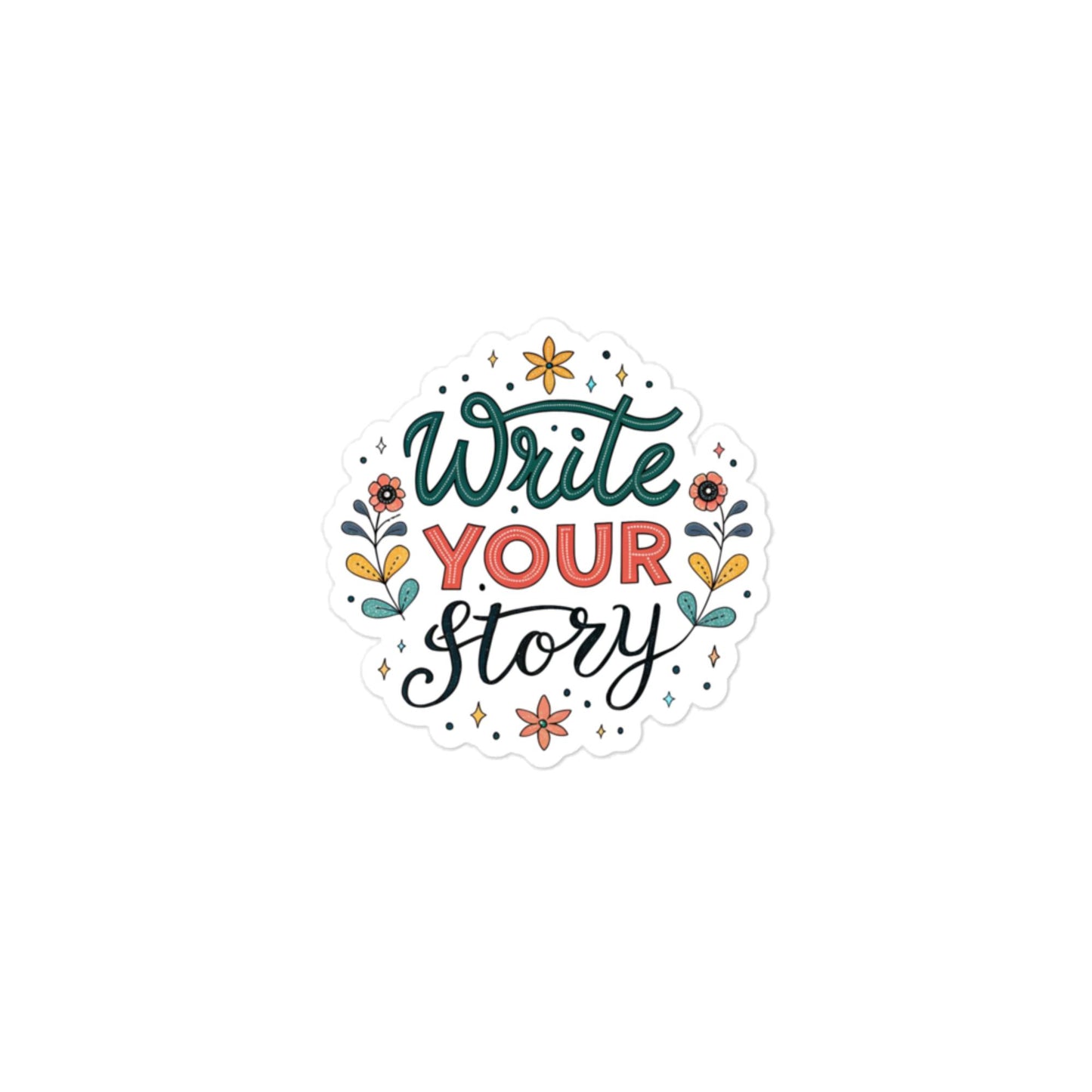 Write Your Story - Car sticker -RKM Inspiration - 98512148