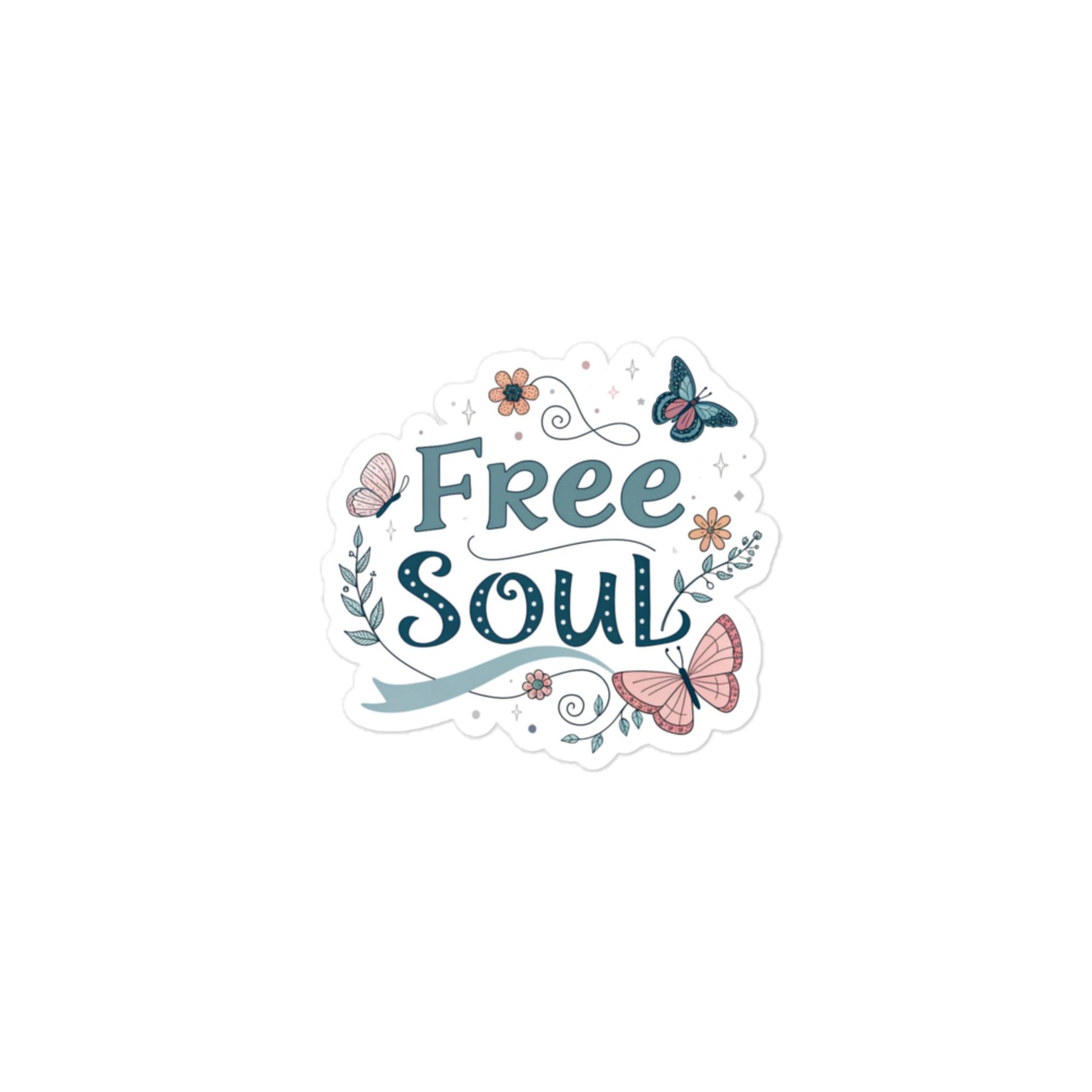 Free Soul Car Sticker - Durable, Bubble-Free Vinyl for Easy -RKM Inspiration - 97510416