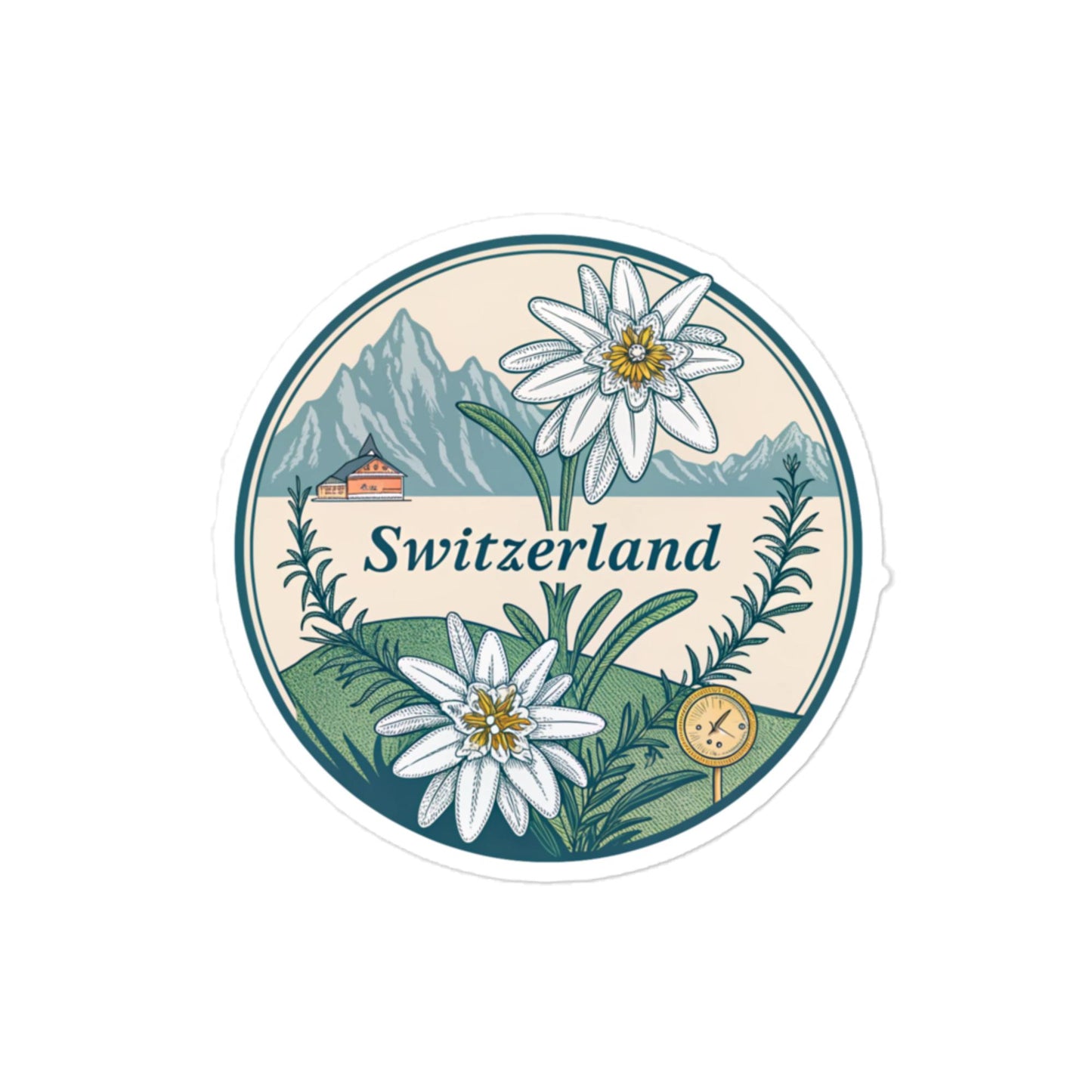 Switzerland Car Sticker: Durable, Bubble-Free Vinyl for Any Surface -RKM Inspiration - 35939149