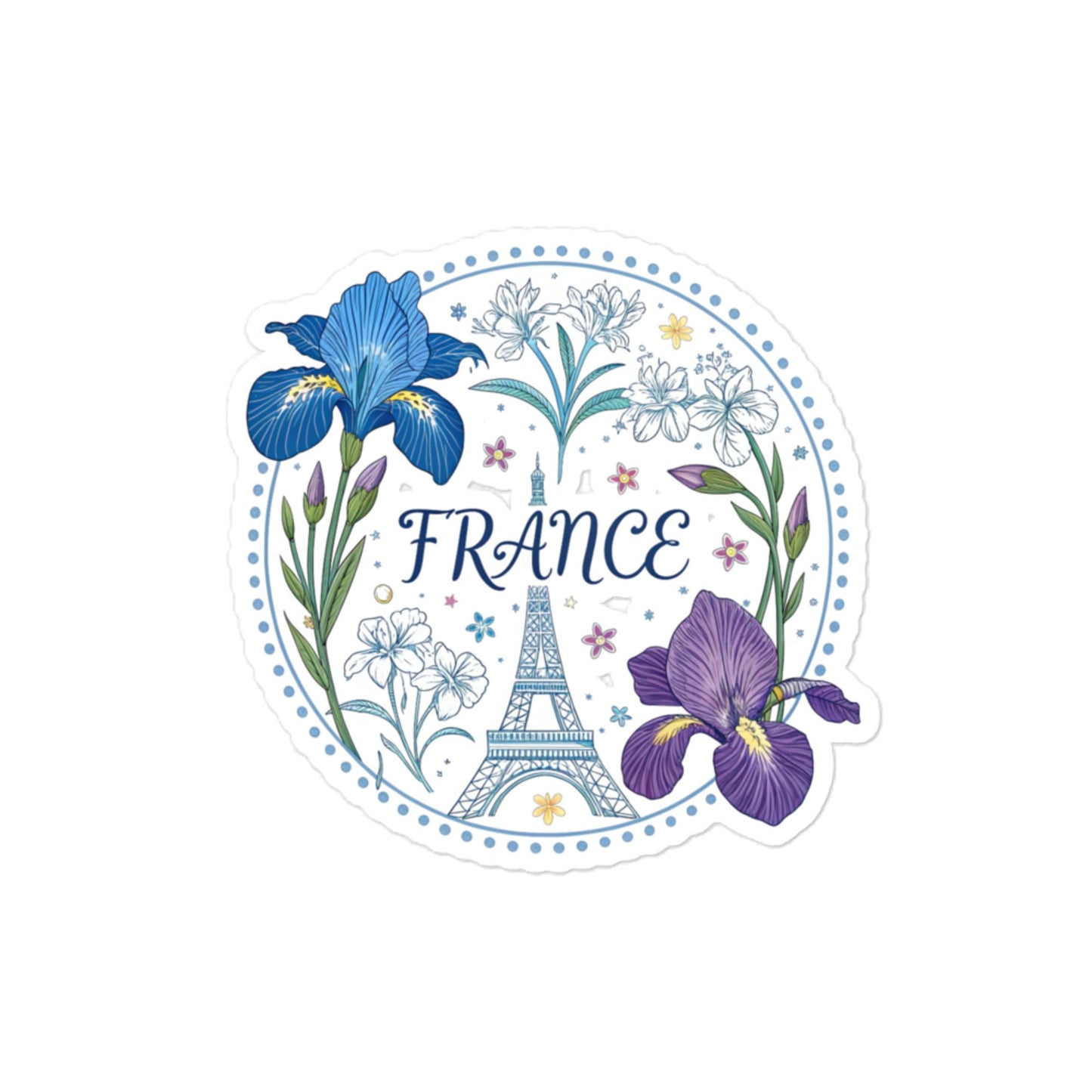 Durable France Car Sticker - High-Quality Bubble-Free Vinyl -RKM Inspiration - 45801596