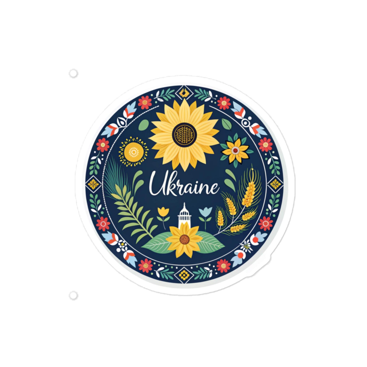 Ukraine Car Sticker: Durable Vinyl, Bubble-Free Application -RKM Inspiration - 50079768