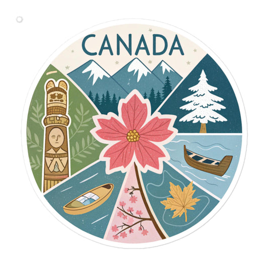Bubble-Free Canada Car Stickers - Durable Vinyl, Easy Application -RKM Inspiration - 27583525