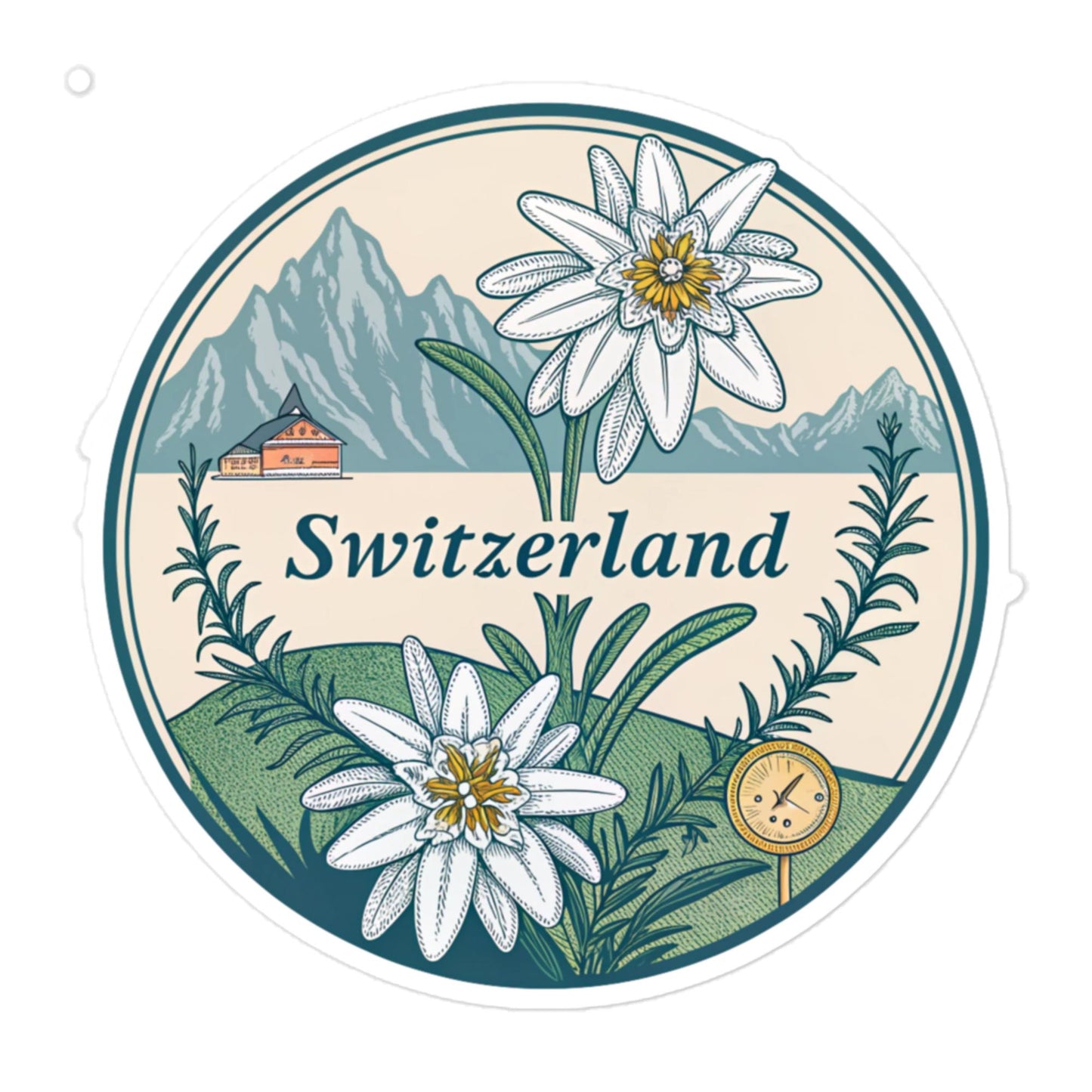 Switzerland Car Sticker: Durable, Bubble-Free Vinyl for Any Surface -RKM Inspiration - 30966713