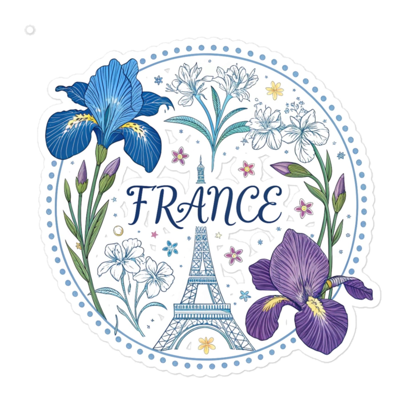 Durable France Car Sticker - High-Quality Bubble-Free Vinyl -RKM Inspiration - 84059379
