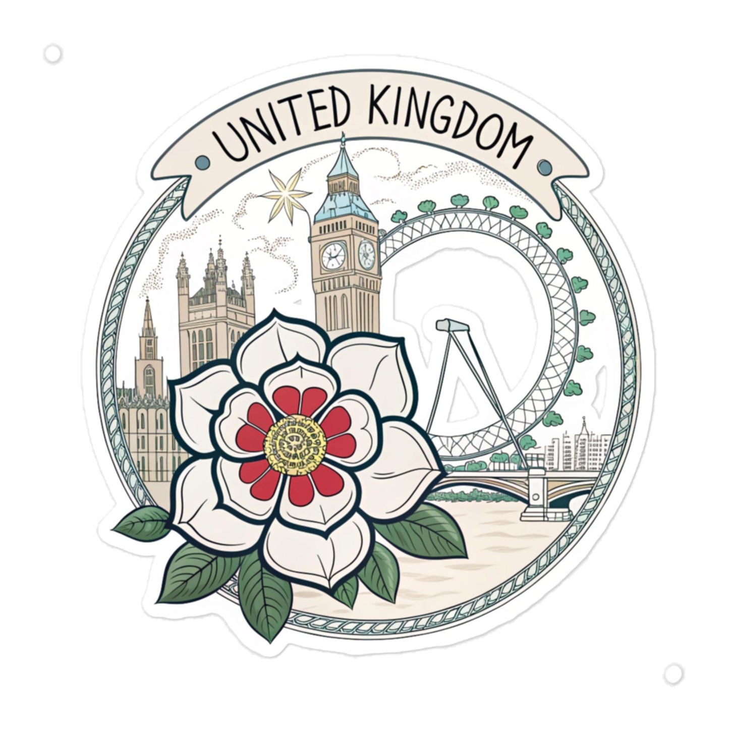 UK Car Sticker: Durable, Bubble-Free Vinyl with Fast Application -RKM Inspiration - 28958876