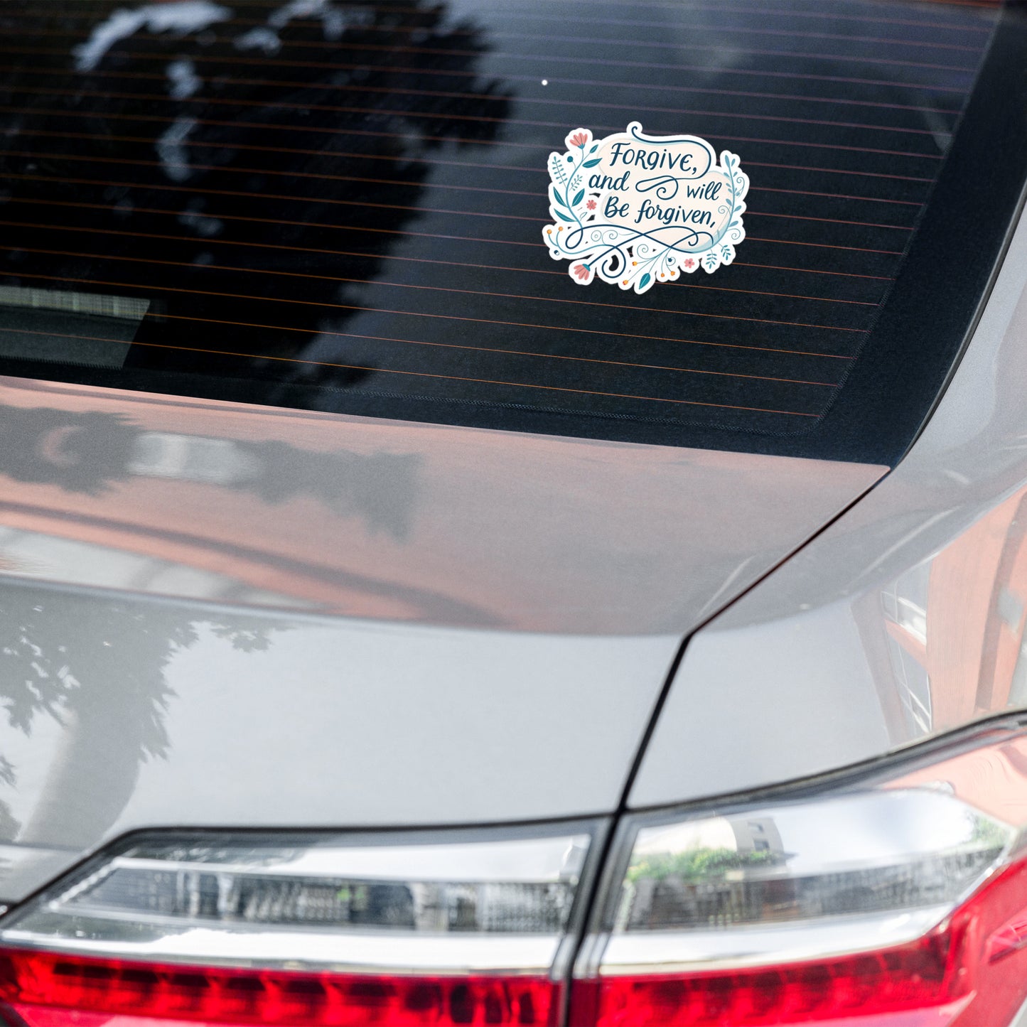 Christian Inspirational Sticker - Forgive -RKM Inspiration - 36717241