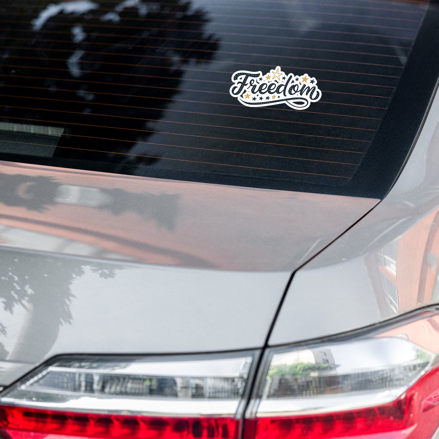Freedom Car Sticker - Durable, Easy Application, Bubble-Free Design -RKM Inspiration - 10365354