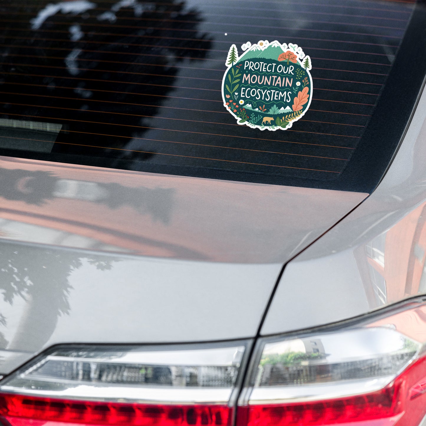 Protect Our Mountains - Car sticker -RKM Inspiration - 22931699
