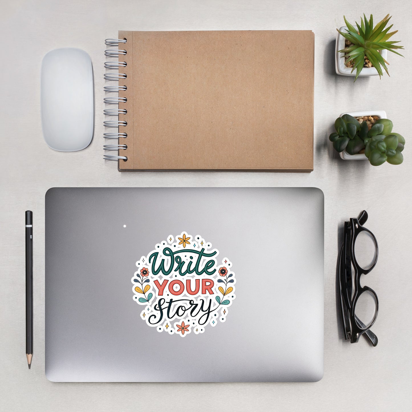 Write Your Story - Car sticker -RKM Inspiration - 28636915