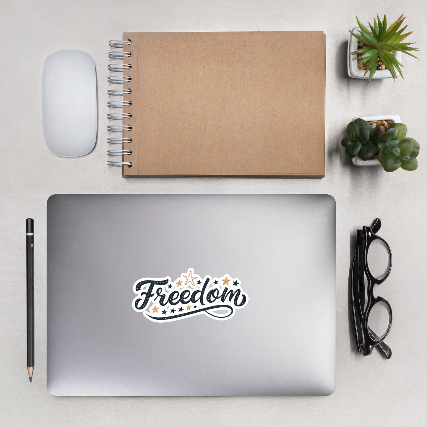 Freedom Car Sticker - Durable, Easy Application, Bubble-Free Design -RKM Inspiration - 9865274