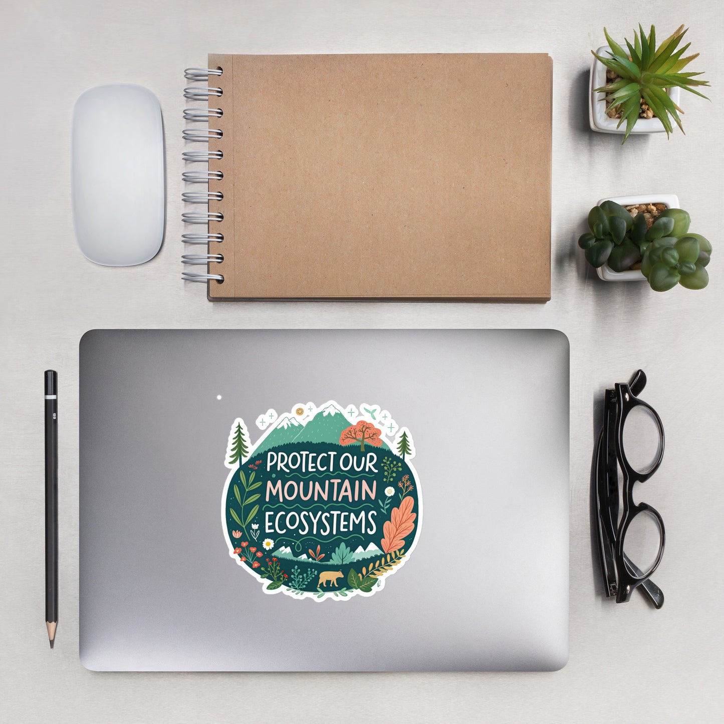 Protect Our Mountains - Car sticker -RKM Inspiration - 96320157
