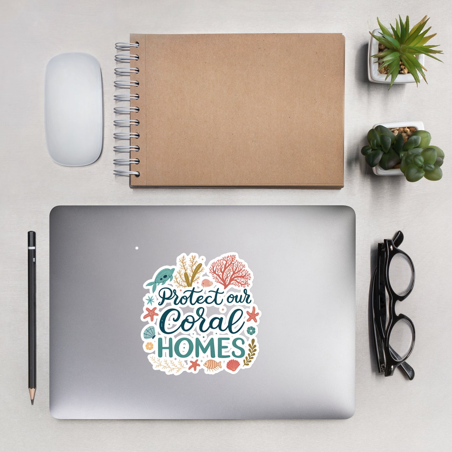 Protect Our Coral Home - Car sticker -RKM Inspiration - 7424734