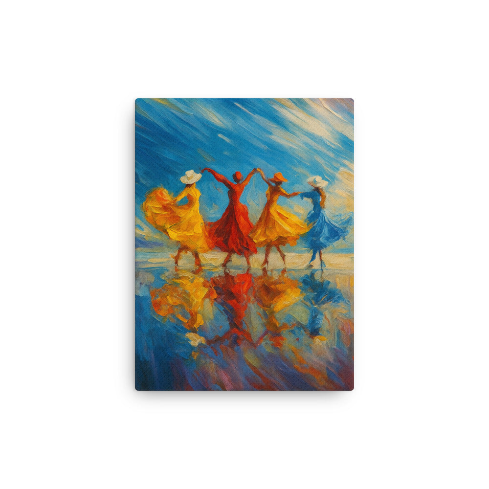 Dancing with the Sky - Thin canvas Wall Art - RKM Inspiration  - 27763244
