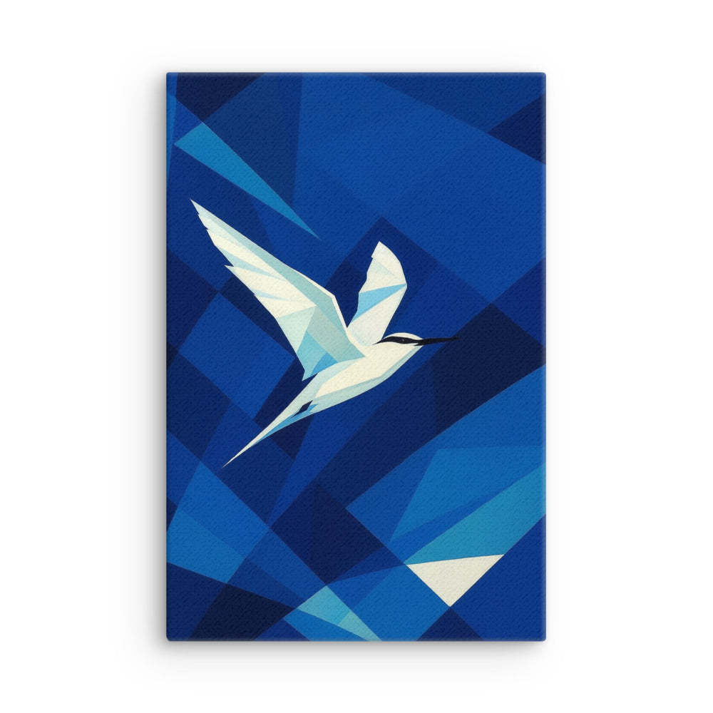 Wings of Light in a Fractured Sky Canvas Wall Art -RKM Inspiration - 67580376