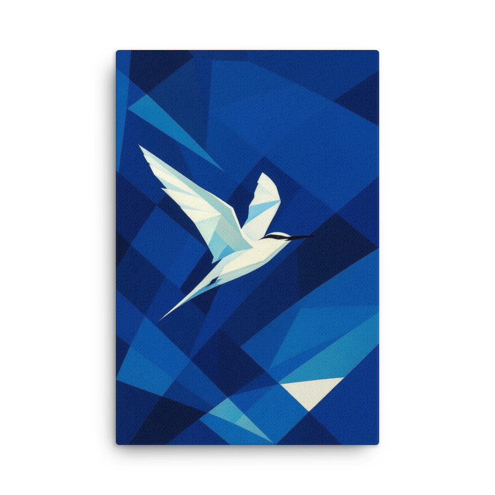 Wings of Light in a Fractured Sky Canvas Wall Art -RKM Inspiration - 75190576