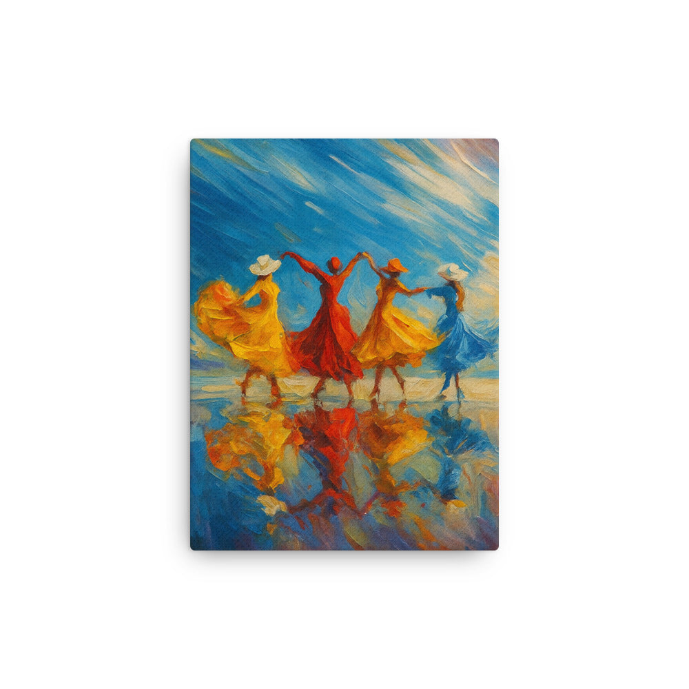 Dancing with the Sky - Thin canvas Wall Art - RKM Inspiration  - 79988202