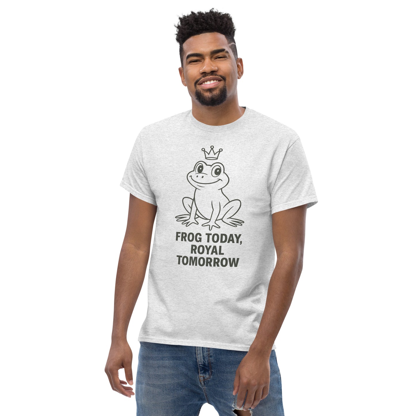 Frog Today Royal Tomorrow - Unisex classic tee - RKM Inspiration  - 91549738