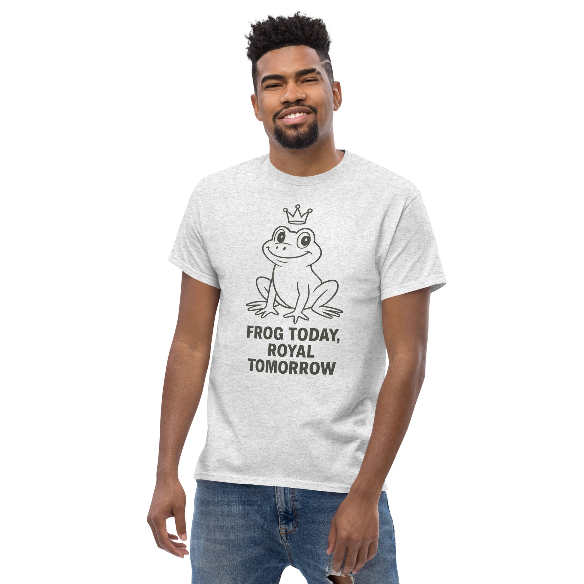 Frog Today Royal Tomorrow - Unisex classic tee - RKM Inspiration  - 91549738