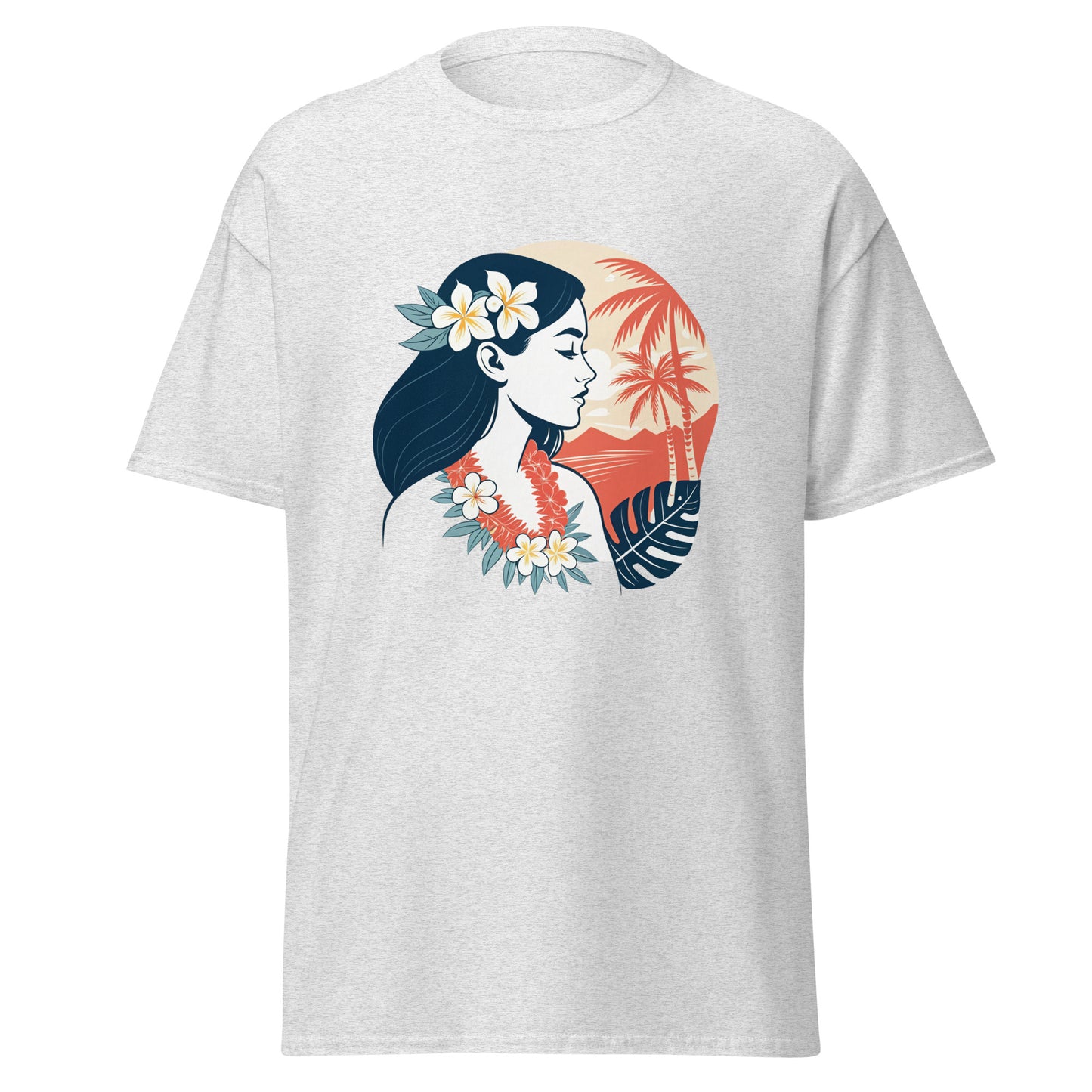 Tahiti Lady - Unisex classic tee with print -RKM Inspiration - 58533754