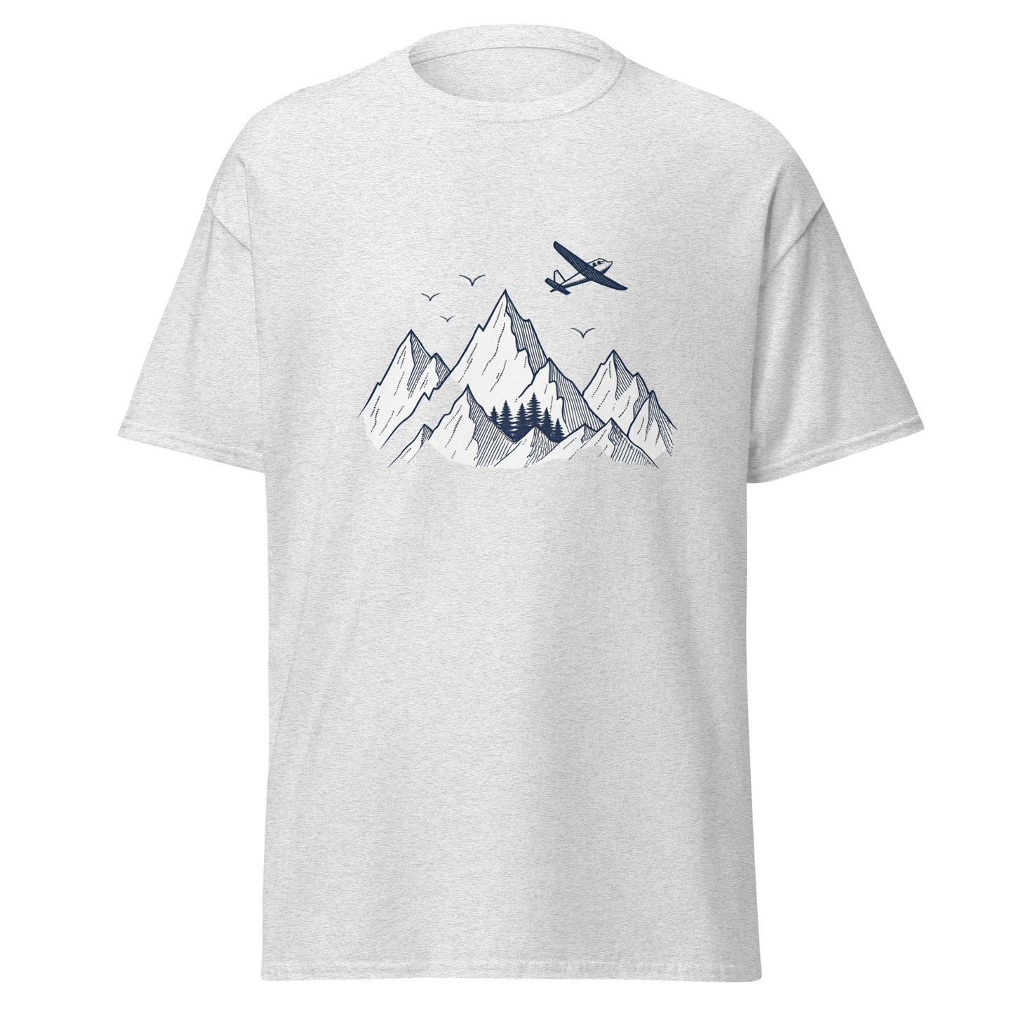 Mountain Peaks - Unisex classic tee with print -RKM Inspiration - 41682435