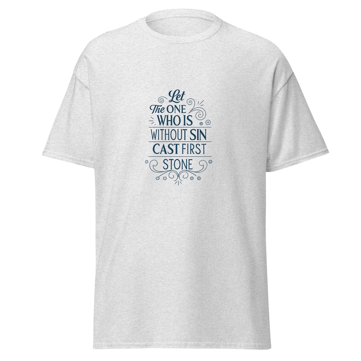 Christian Inspirational T-Shirt - Stone Casting -RKM Inspiration - 25492749