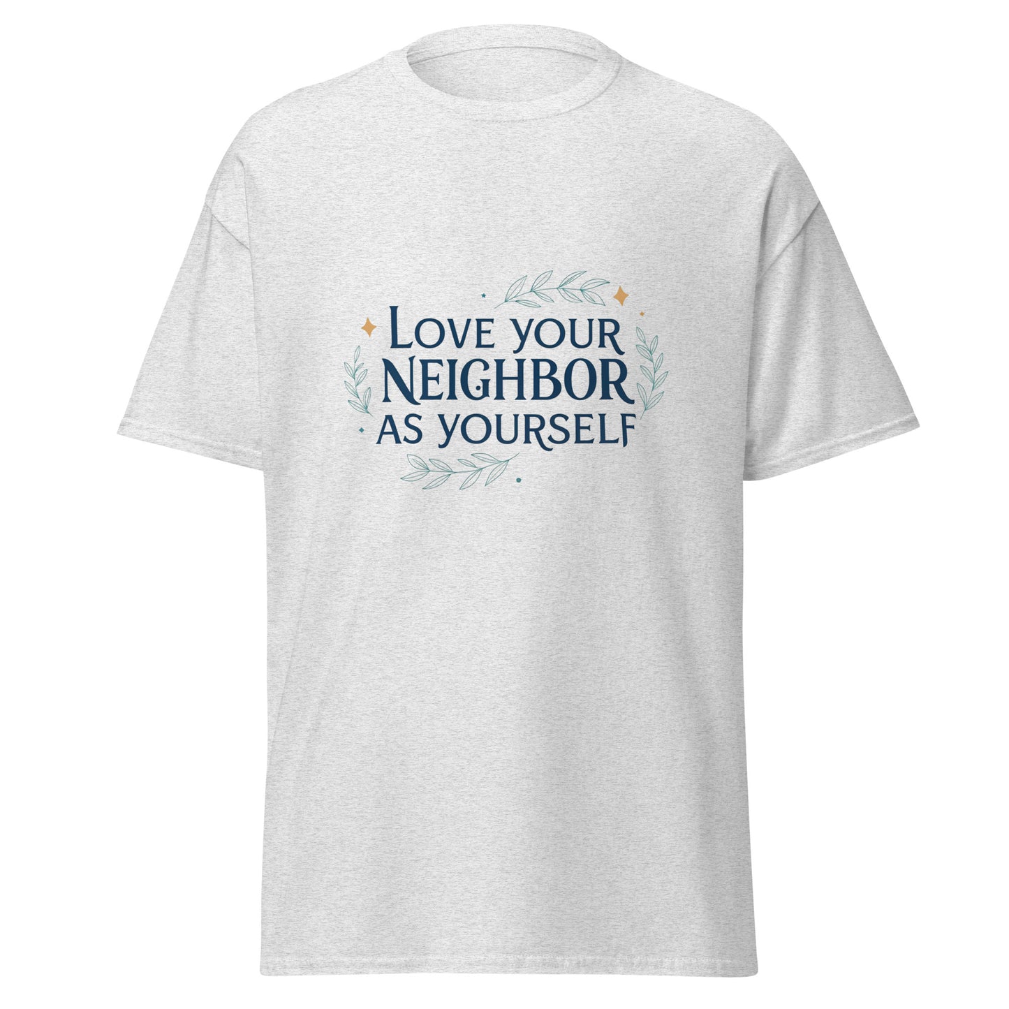 Christian Inspirational T-Shirt - Love Your Neighbor -RKM Inspiration - 34671936