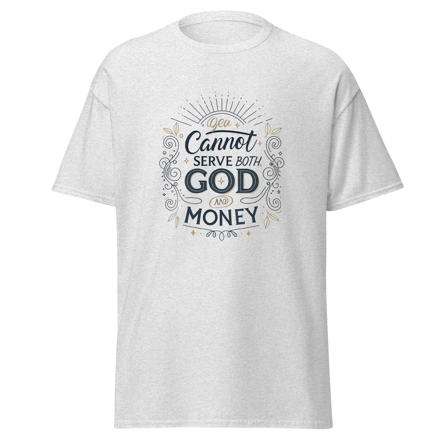 Christian Inspirational T-Shirt - God vs. Money -RKM Inspiration - 66149013
