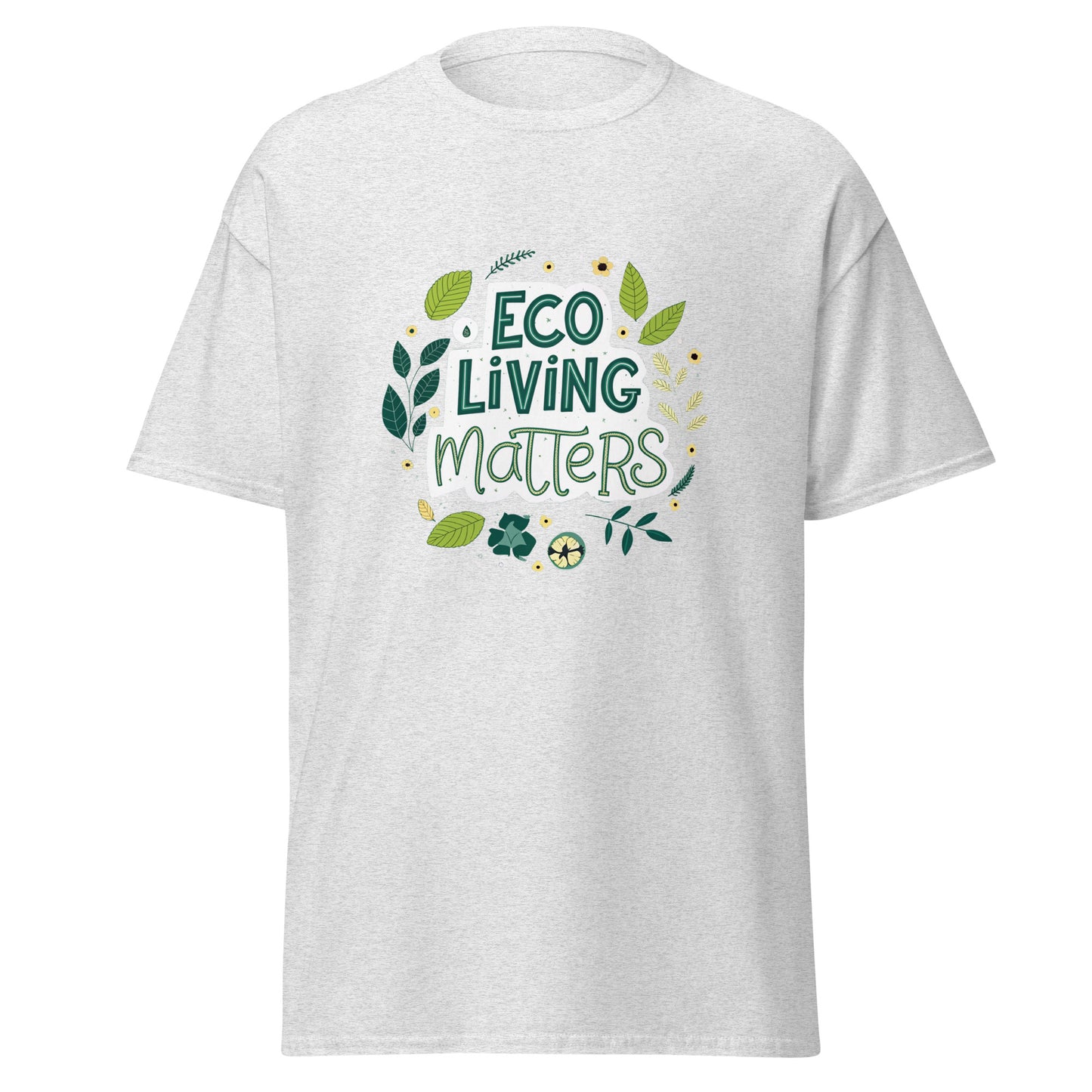 Eco Living Matters Tee with Print -RKM Inspiration - 1661730
