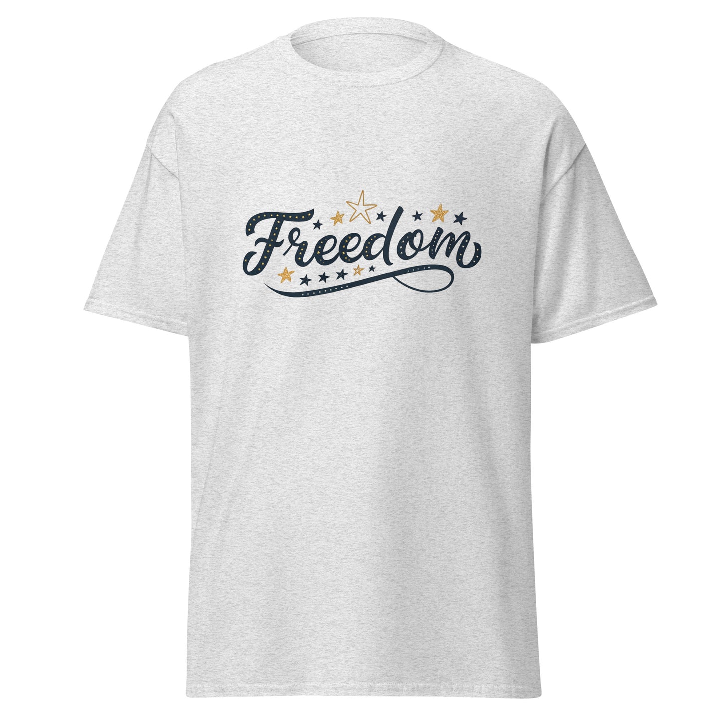 Freedom - Unisex classic tee with print -RKM Inspiration - 72010218