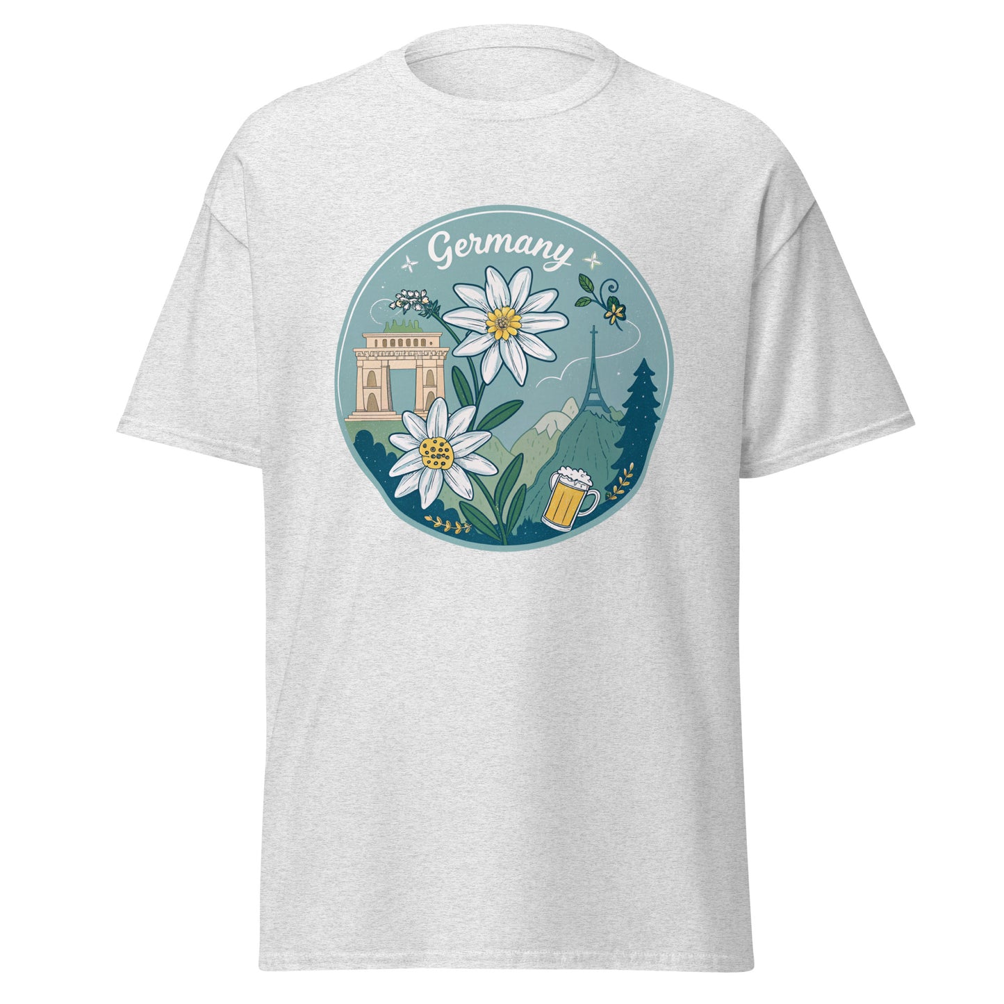Germany - Unisex classic tee with print -RKM Inspiration - 74265904