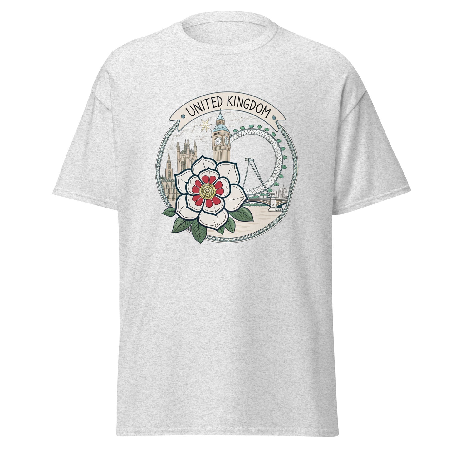 United Kingdom - Unisex classic tee with print -RKM Inspiration - 45158145