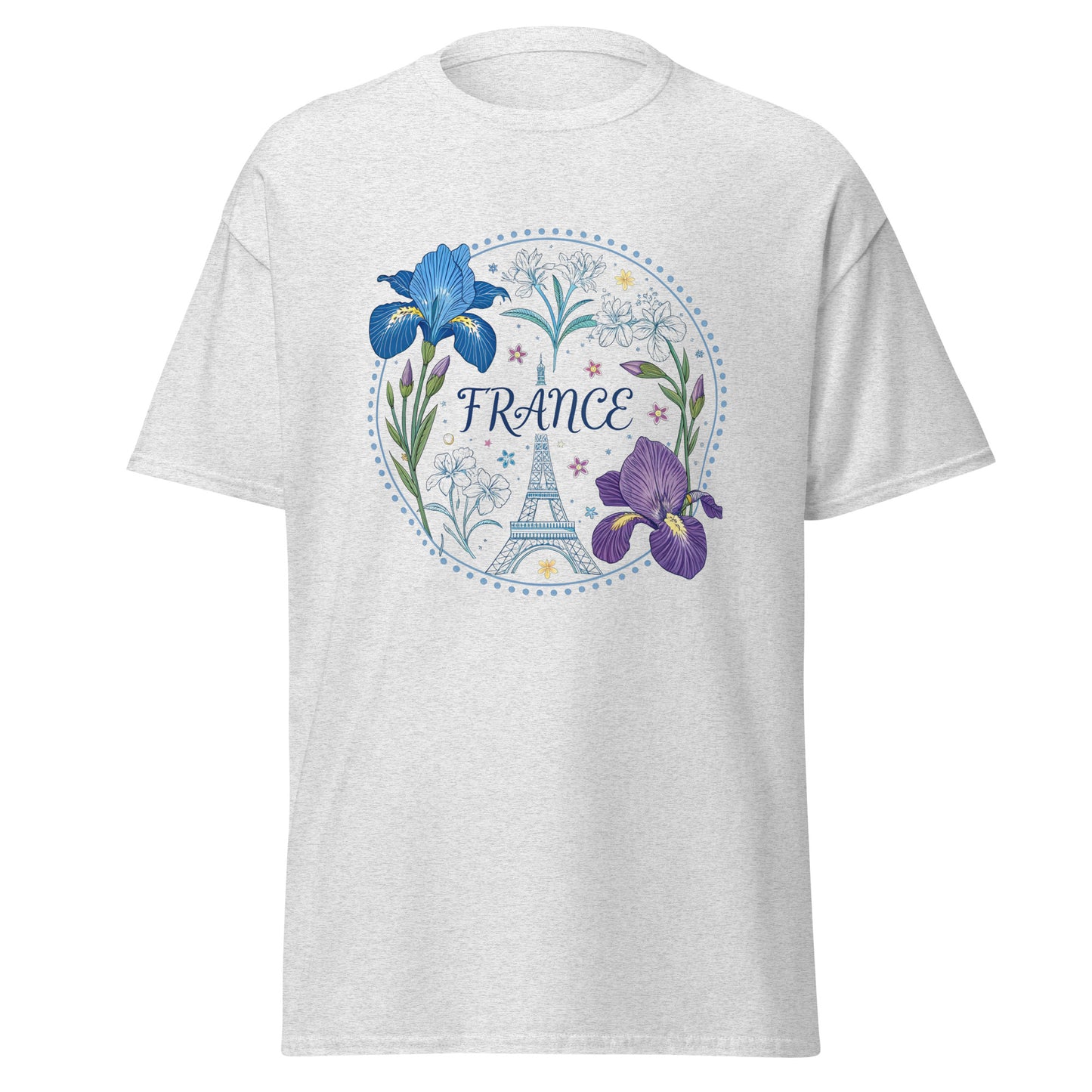 France - Unisex classic tee with print -RKM Inspiration - 53226891