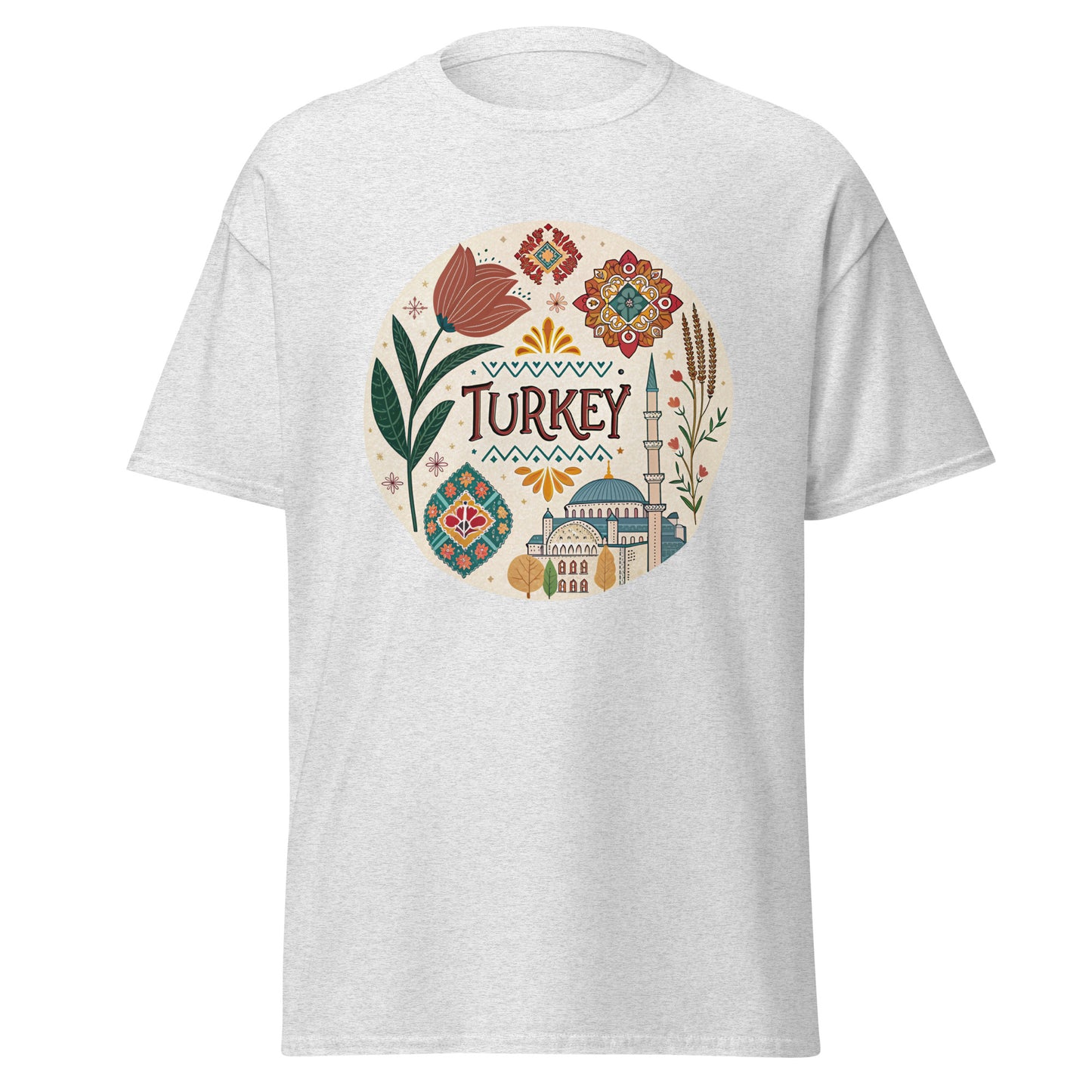 Turkey - Unisex classic tee with print -RKM Inspiration - 25520015